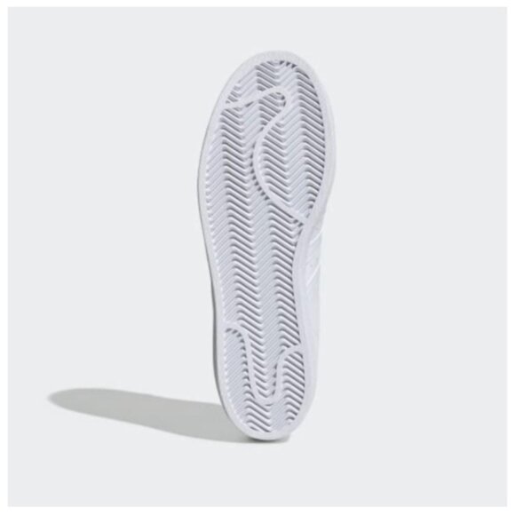 Adidas Superstar White Leather Unixes Sneaker Unixes Size 6.5 Women's 8 - Picture 13 of 15